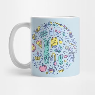 Get cozy! (Pastel purple) Mug